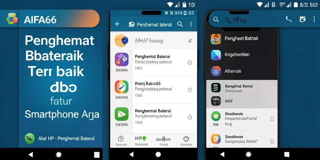 Antarmuka AIFA66 yang intuitif untuk penghematan baterai.