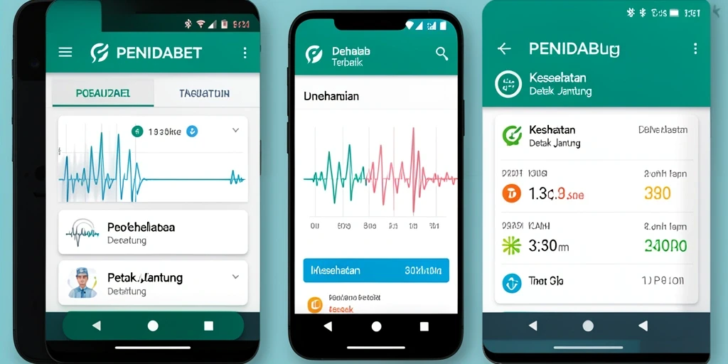 Antarmuka pengguna PENIDABET yang modern dan informatif.