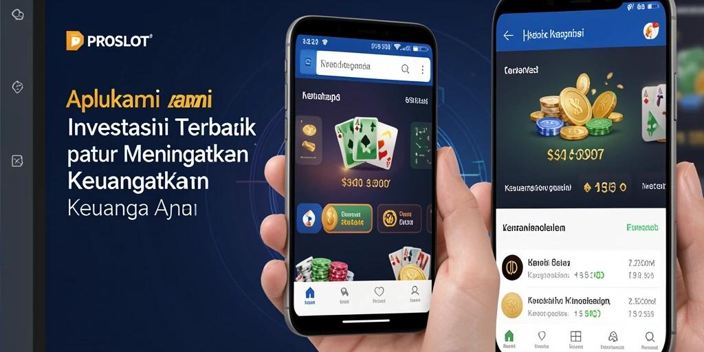 Tampilan antarmuka utama aplikasi PROSLOT yang intuitif dan mudah digunakan.